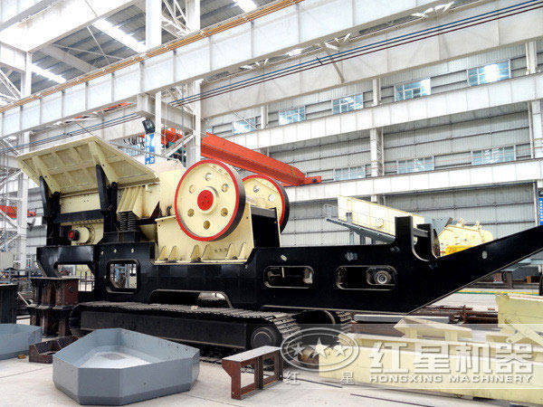 履帶式移動(dòng)破碎站 履帶式移動(dòng)破碎站