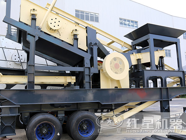 日產2000噸移動石子粉碎設備性能 日產2000噸移動石子粉碎設備性能