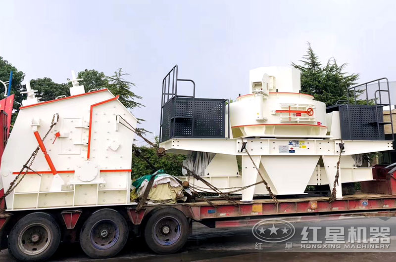 石料生產(chǎn)線發(fā)貨現(xiàn)場