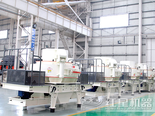 制砂機(jī)生產(chǎn)車(chē)間 制砂機(jī)生產(chǎn)車(chē)間