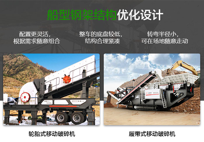 移動式建筑垃圾破碎機類型、優勢 移動式建筑垃圾破碎機類型、優勢