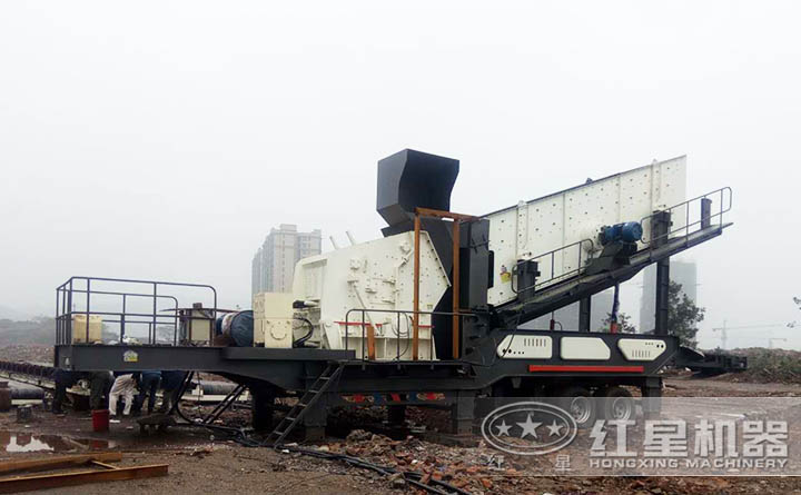 半移動式破碎站 半移動式破碎站