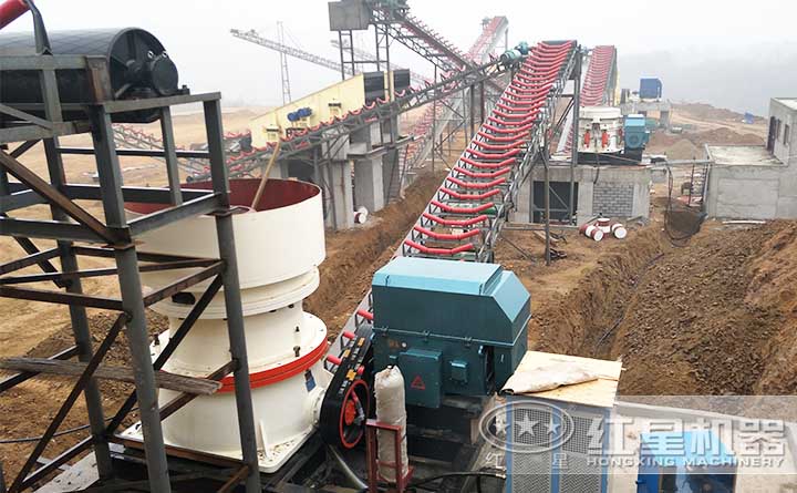 單缸圓錐作業現場 單缸圓錐作業現場