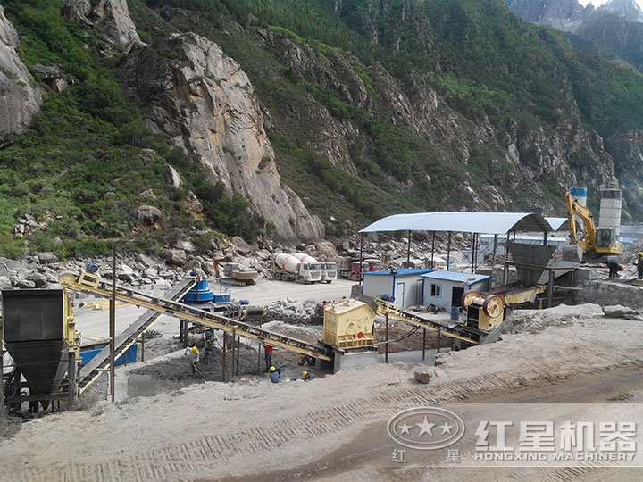 制砂生產線現場 制砂生產線現場