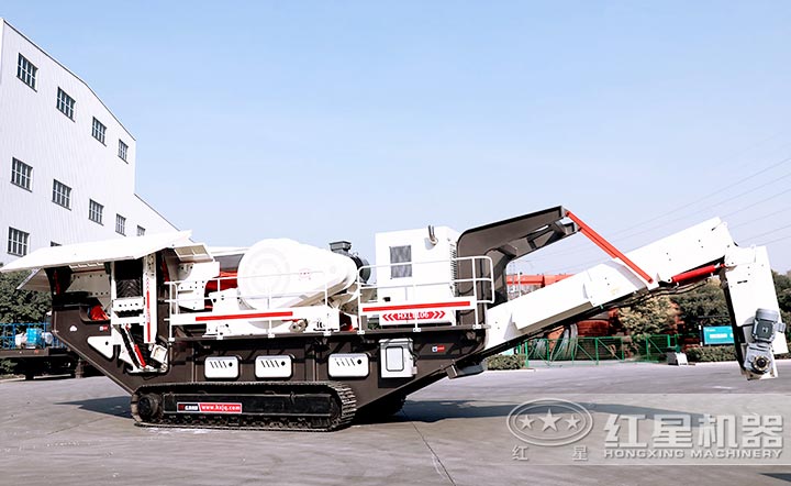 移動式石頭制砂設備占地面積較小 移動式石頭制砂設備占地面積較小
