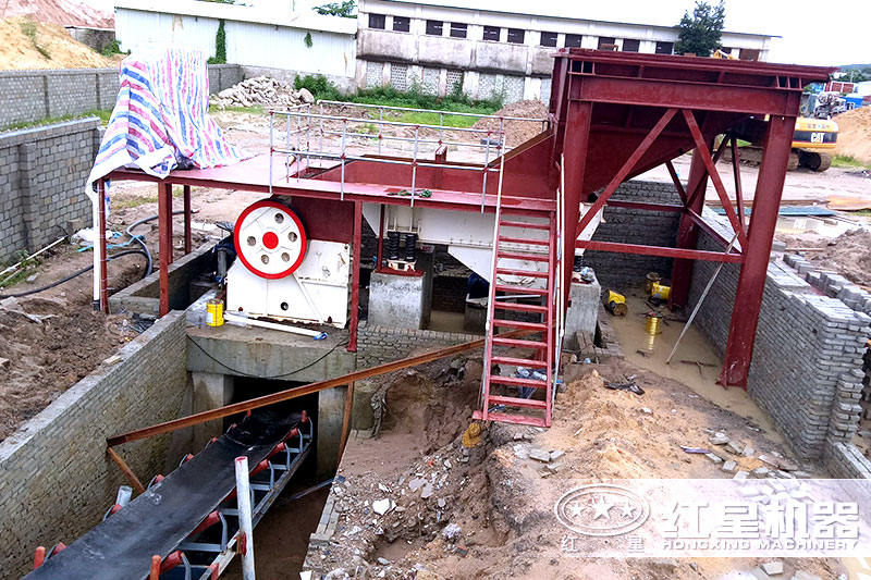 江西客戶現場，設備配置：顎破