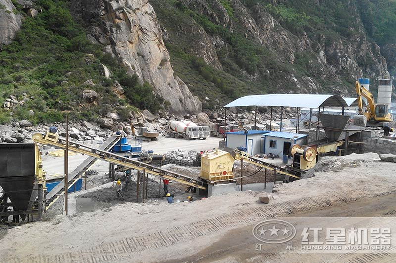 破碎生產現場 破碎生產現場