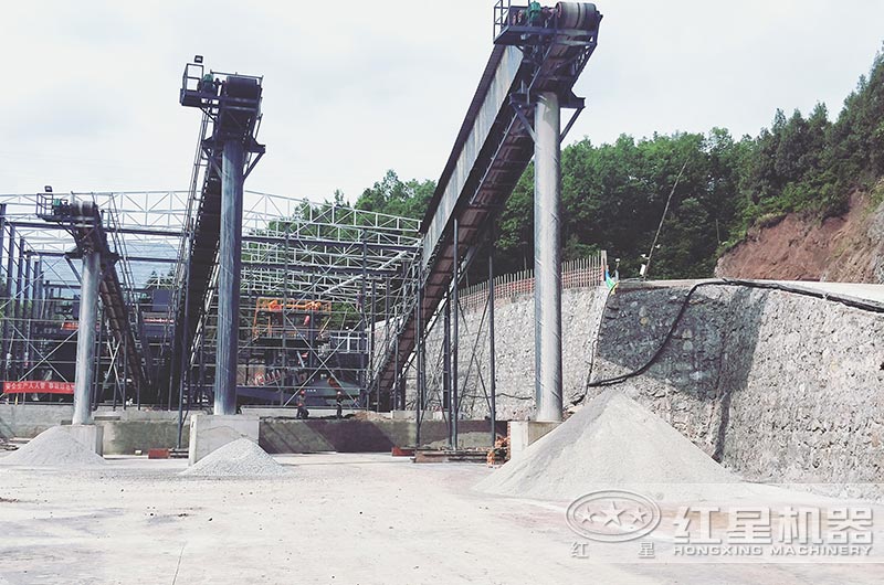 制砂生產現場 制砂生產現場