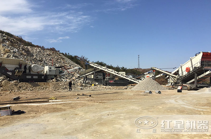 移動破碎機生產現場 移動破碎機生產現場